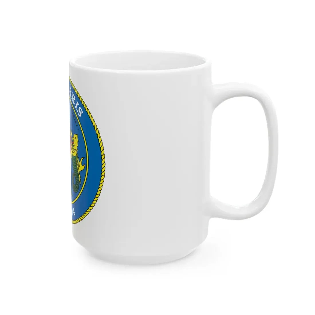 USS Pharris FF 1094 (U.S. Navy) White Coffee Mug - Go Mug Yourself