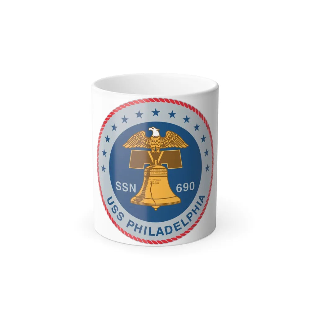 USS Philadelphia (U.S. Navy) Color Changing Mug 11oz-11oz-Go Mug Yourself