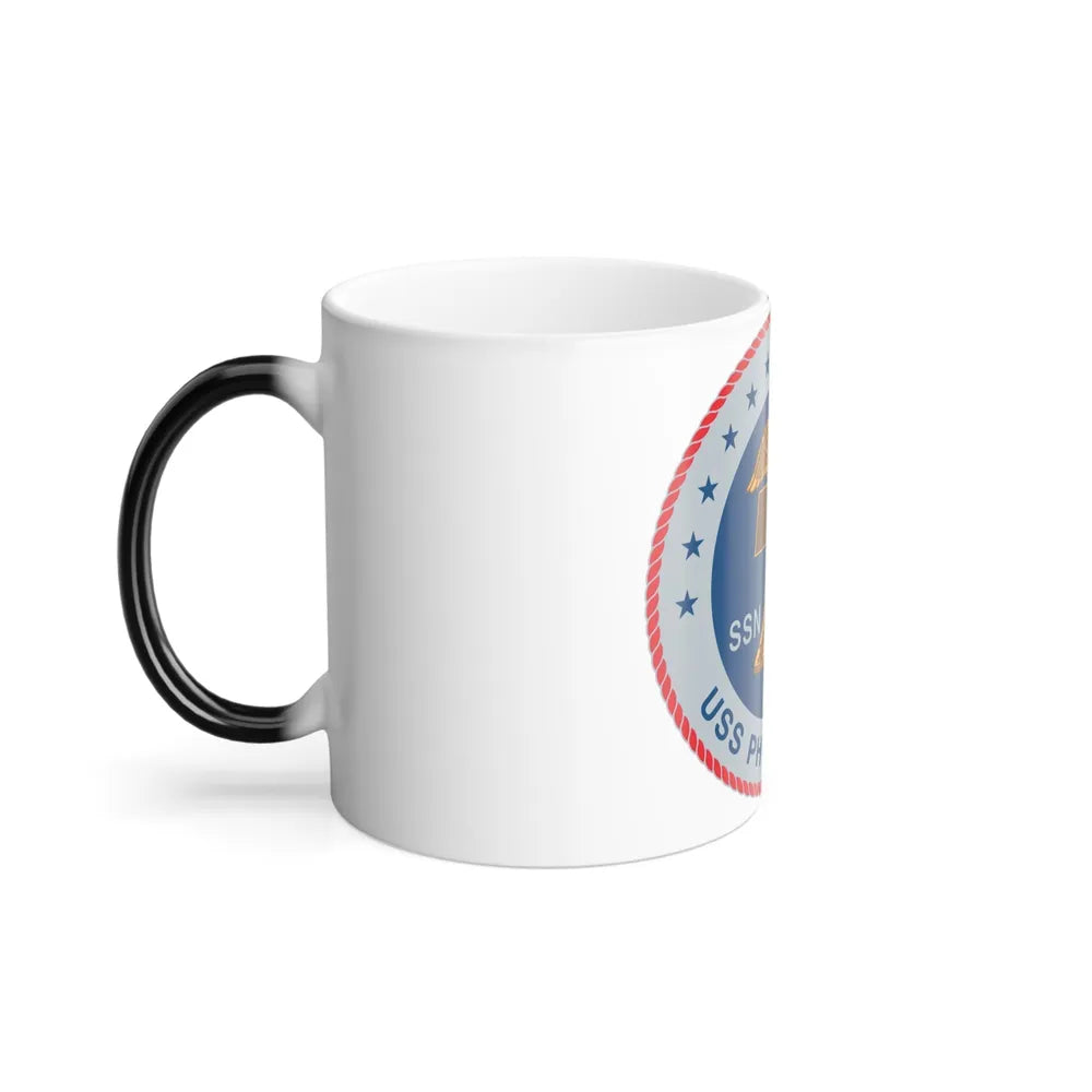USS Philadelphia (U.S. Navy) Color Changing Mug 11oz-Go Mug Yourself