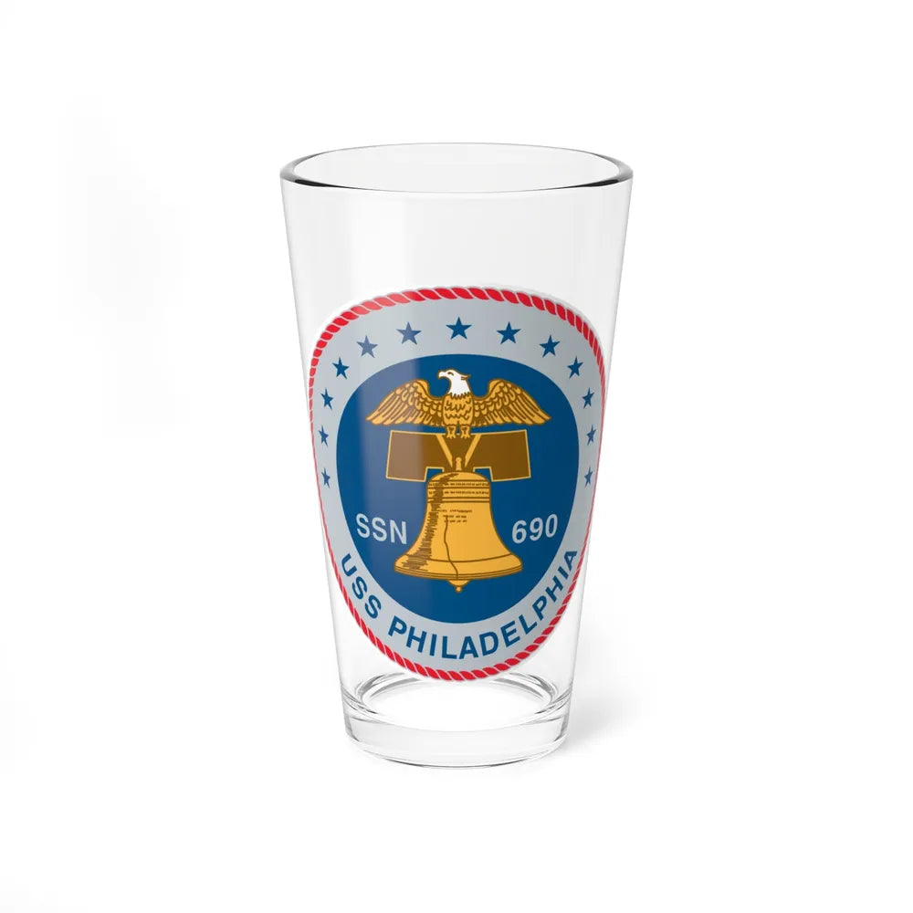 USS Philadelphia (U.S. Navy) Pint Glass 16oz-16oz-Go Mug Yourself