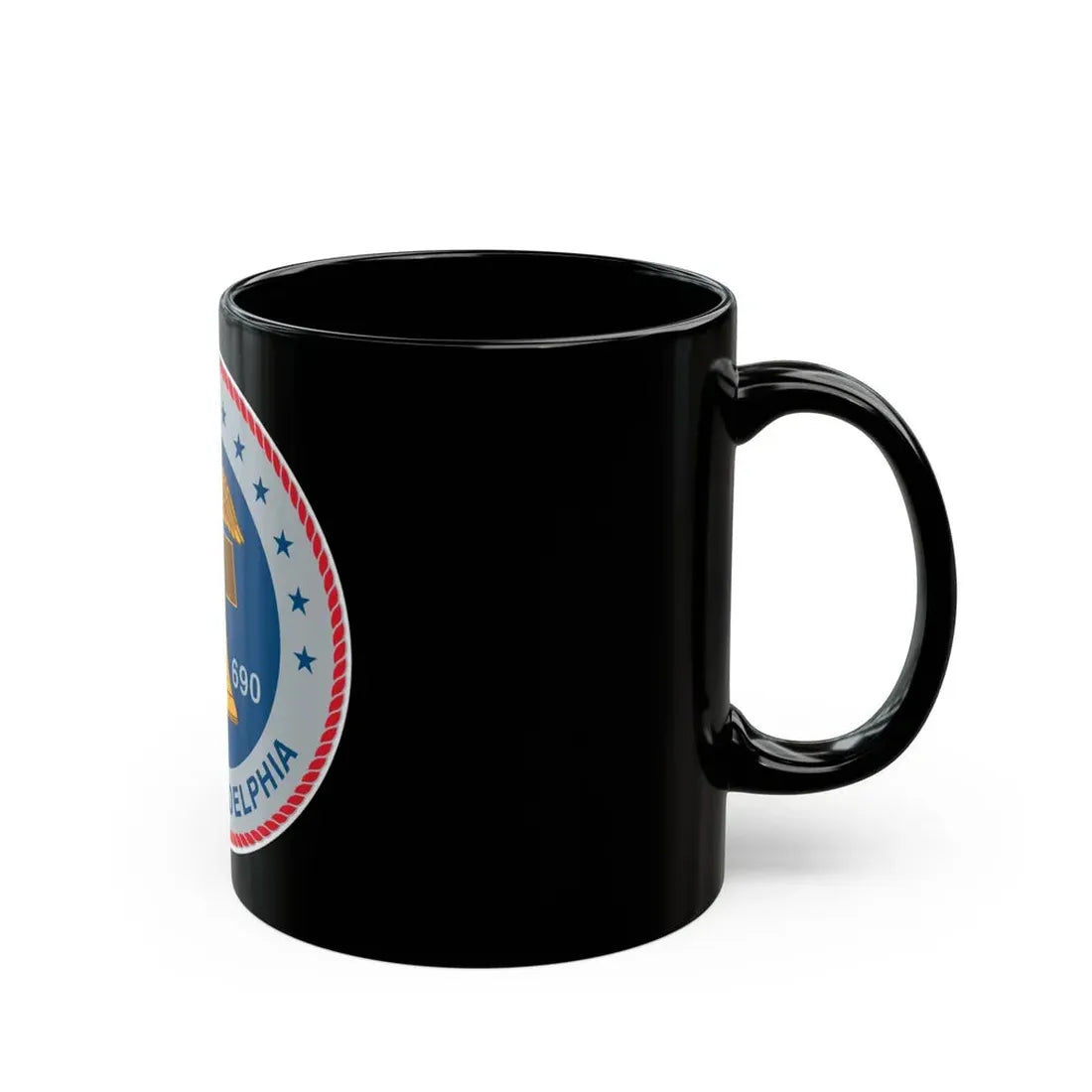USS Philadelphia (U.S. Navy) Black Coffee Mug - Go Mug Yourself