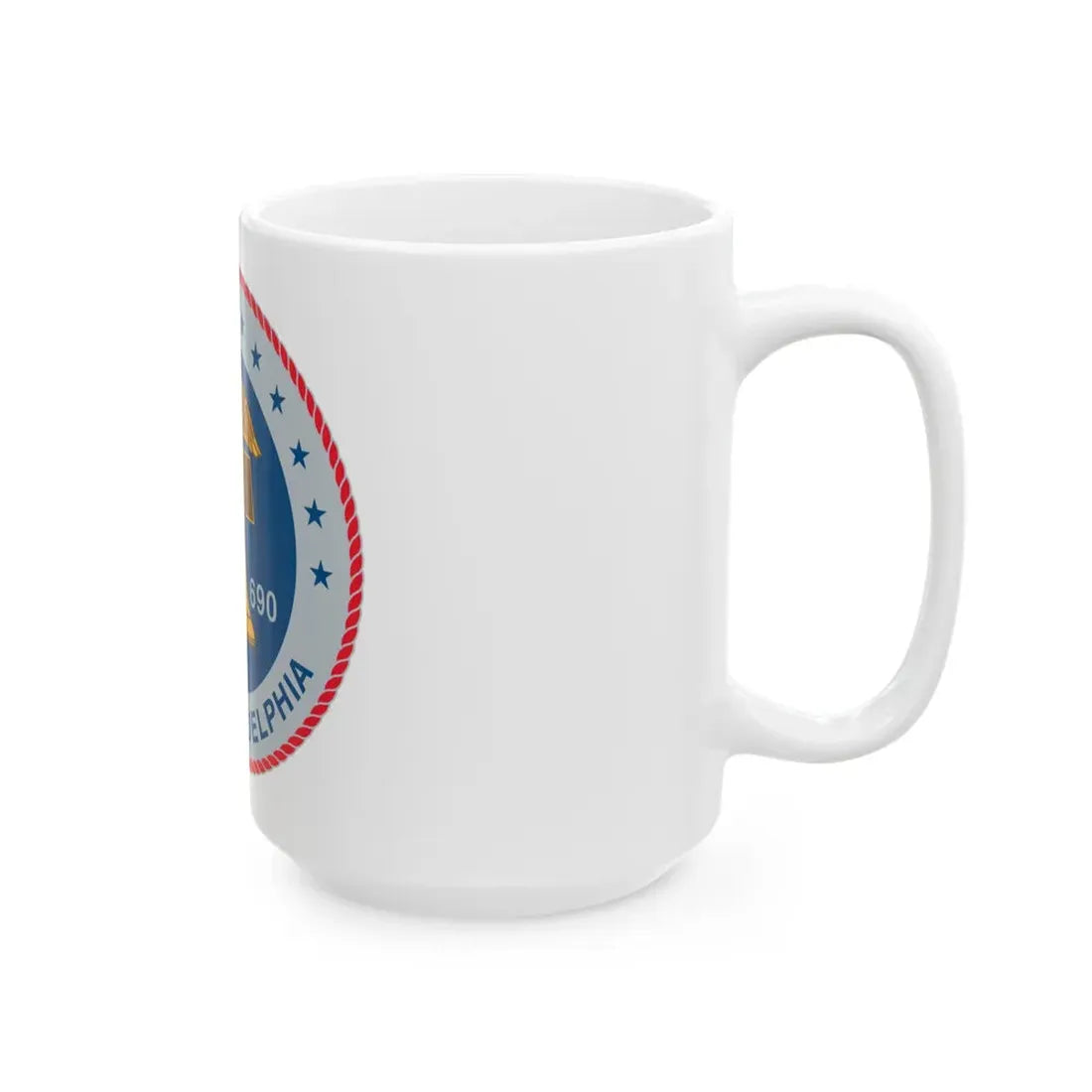 USS Philadelphia (U.S. Navy) White Coffee Mug - Go Mug Yourself