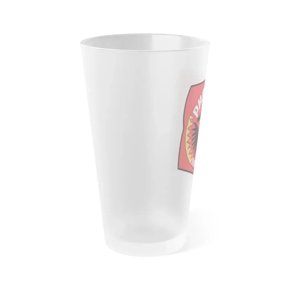 USS Phoenix SSN 702 (U.S. Navy) Frosted Pint Glass 16oz - Go Mug Yourself