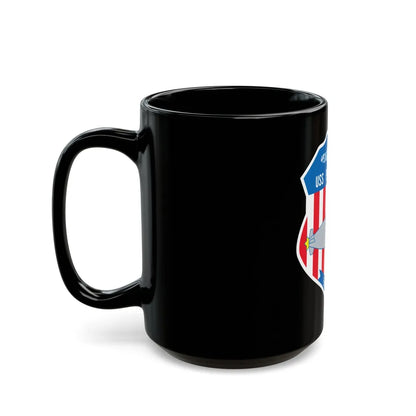 USS Portsmouth SSN 707 (U.S. Navy) Black Coffee Mug-Go Mug Yourself