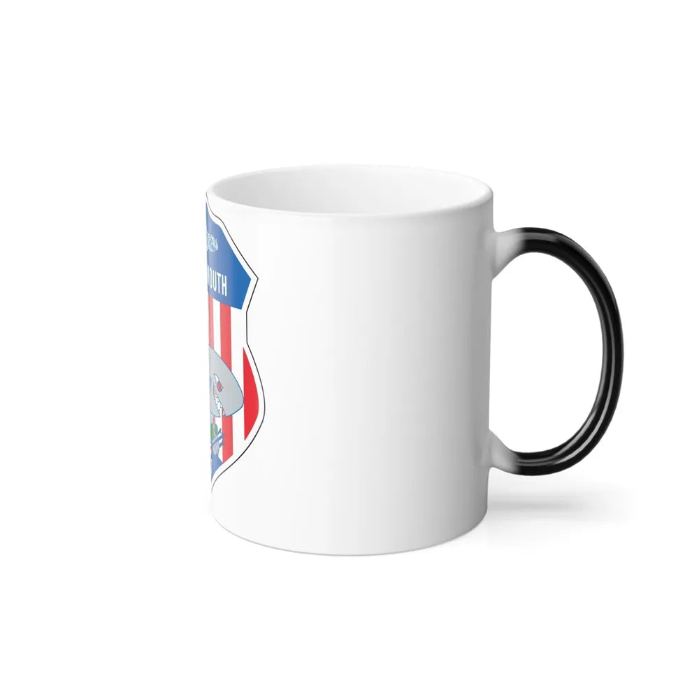 USS Portsmouth SSN 707 (U.S. Navy) Color Changing Mug 11oz-Go Mug Yourself