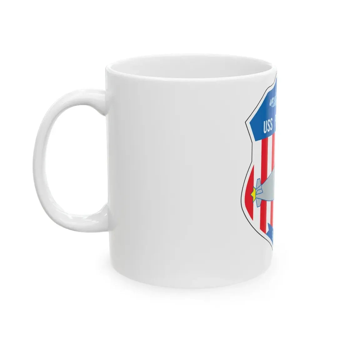 USS Portsmouth SSN 707 (U.S. Navy) White Coffee Mug - Go Mug Yourself