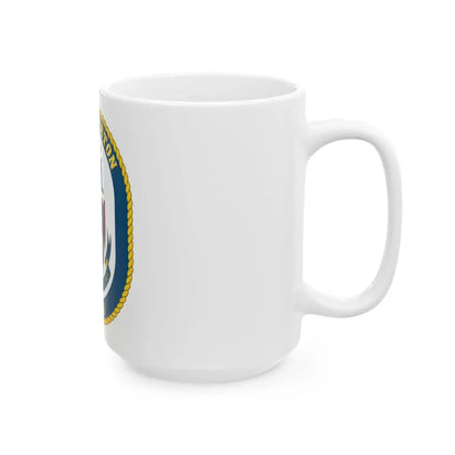 USS Princeton CG 59 Crest (U.S. Navy) White Coffee Mug - Go Mug Yourself