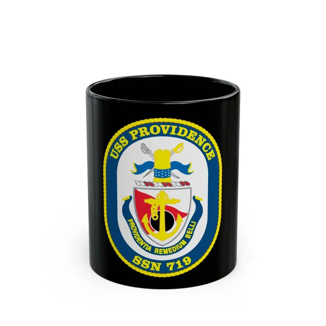 USS Providence SSN 719 (U.S. Navy) Black Coffee Mug 11oz - Go Mug Yourself