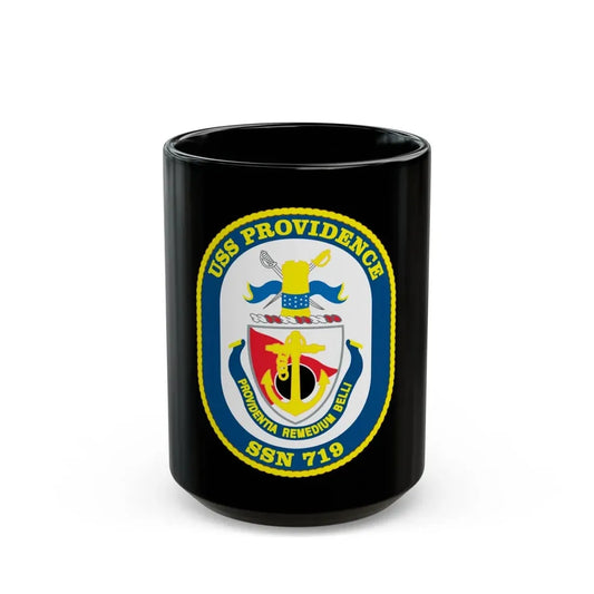 USS Providence SSN 719 (U.S. Navy) Black Coffee Mug 15oz - Go Mug Yourself