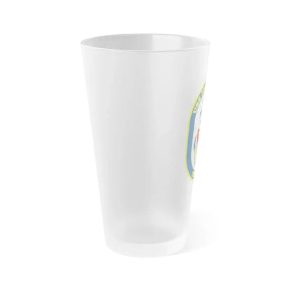 USS Providence SSN 719 (U.S. Navy) Frosted Pint Glass 16oz - Go Mug Yourself
