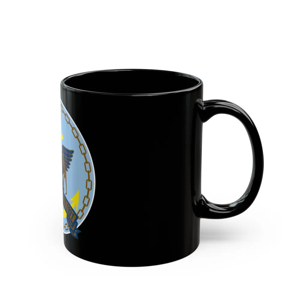 USS Racine LPT 1191 (U.S. Navy) Black Coffee Mug-Go Mug Yourself