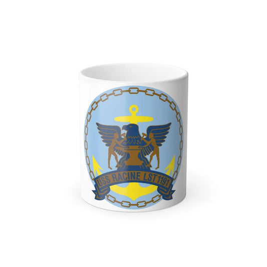 USS Racine LPT 1191 (U.S. Navy) Color Changing Mug 11oz-11oz-Go Mug Yourself