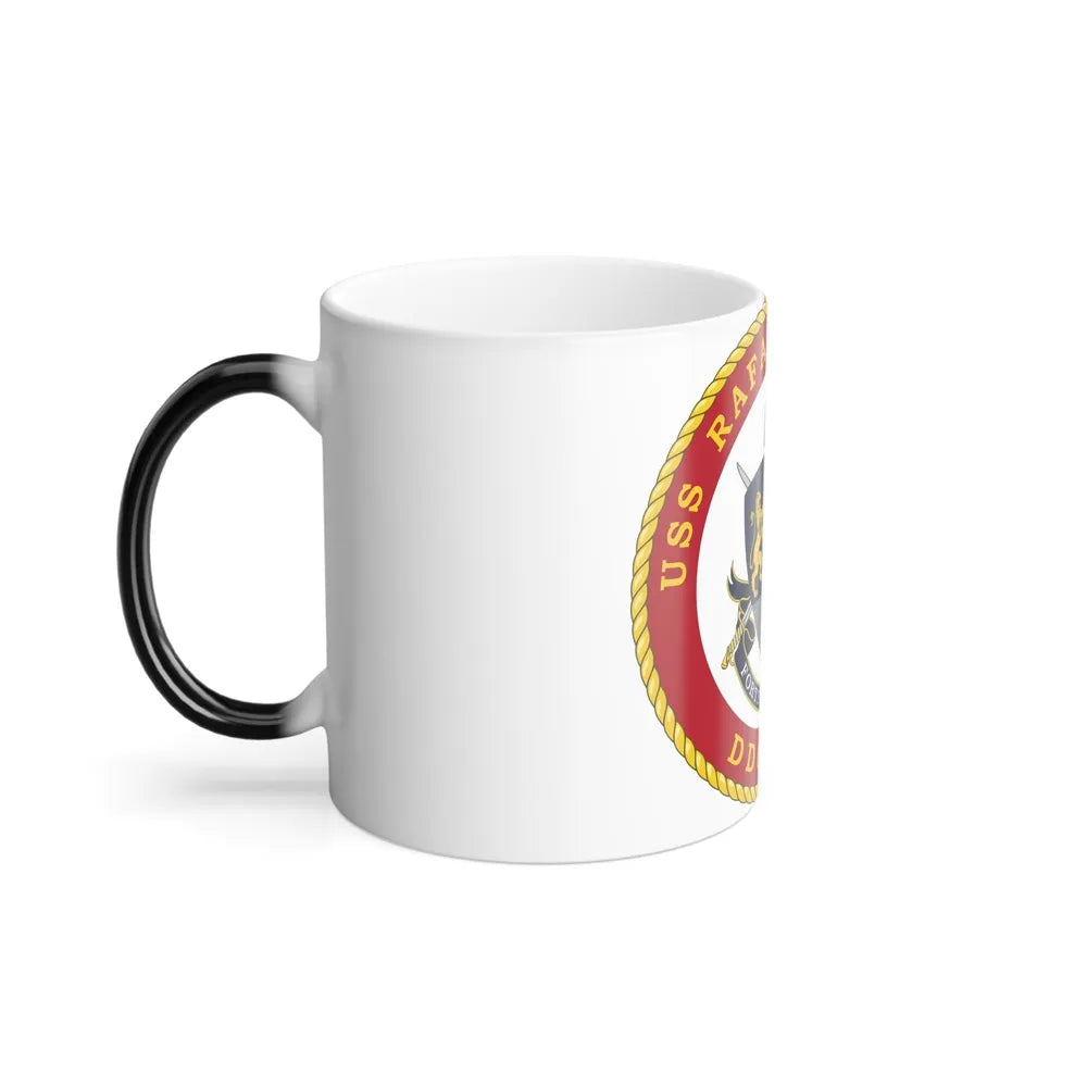 USS Rafael Peralta DDG 115 (U.S. Navy) Color Changing Mug 11oz-Go Mug Yourself