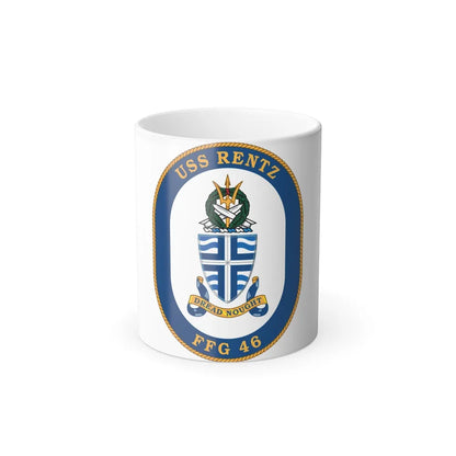 USS Rentz FFG 46 (U.S. Navy) Color Changing Mug 11oz-11oz-Go Mug Yourself