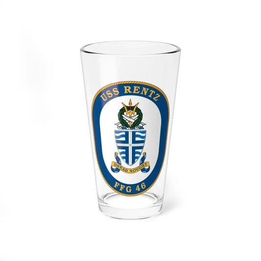 USS Rentz FFG 46 (U.S. Navy) Pint Glass 16oz 16oz - Go Mug Yourself