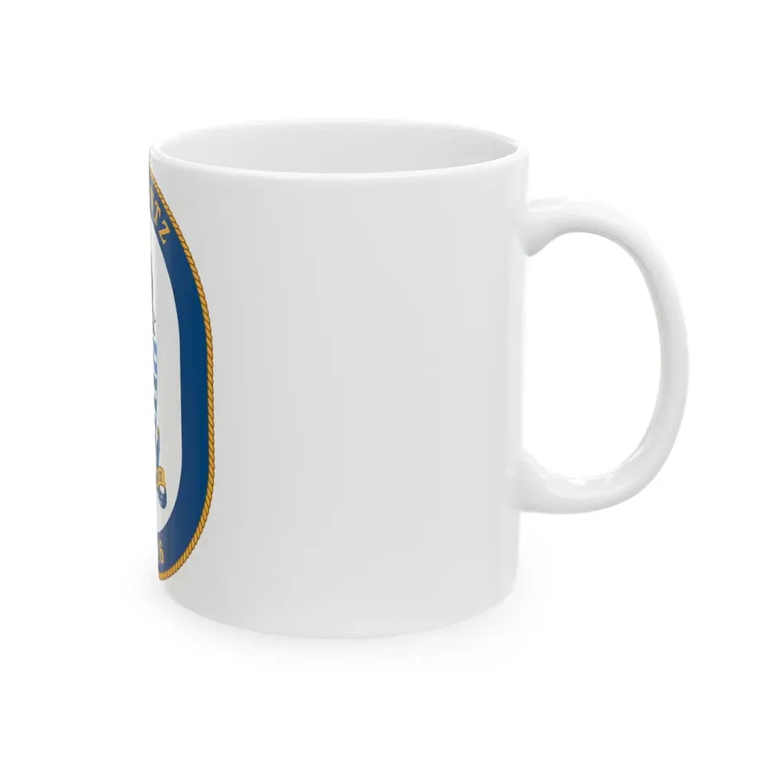 USS Rentz FFG 46 (U.S. Navy) White Coffee Mug - Go Mug Yourself