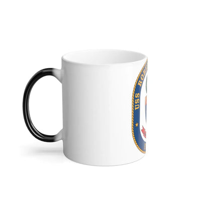 USS Robert G Bradley FF 49 (U.S. Navy) Color Changing Mug 11oz-Go Mug Yourself