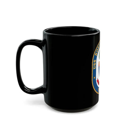 USS Robert G Bradley FF 49 (U.S. Navy) Black Coffee Mug - Go Mug Yourself
