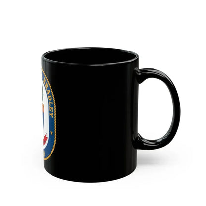 USS Robert G Bradley FF 49 (U.S. Navy) Black Coffee Mug - Go Mug Yourself