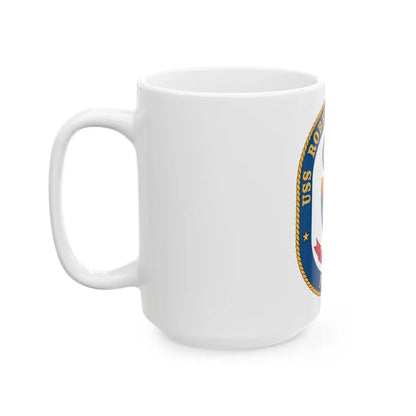 USS Robert G Bradley FF 49 (U.S. Navy) White Coffee Mug - Go Mug Yourself