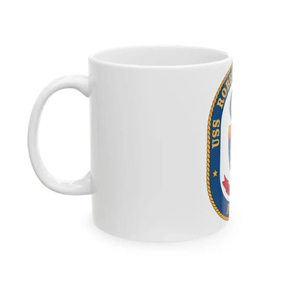 USS Robert G Bradley FF 49 (U.S. Navy) White Coffee Mug - Go Mug Yourself