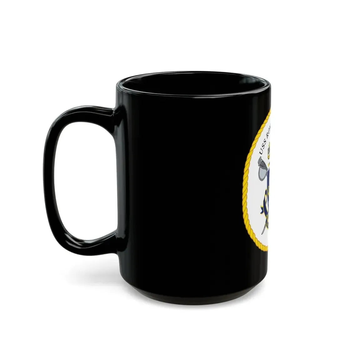 USS Ronald Reagan CVN 76 Chief (U.S. Navy) Black Coffee Mug - Go Mug Yourself