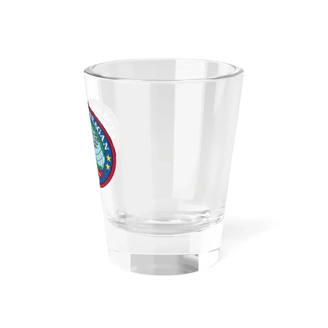 USS Ronald Reagan CVN 76 (U.S. Navy) Shot Glass 1.5oz - Go Mug Yourself