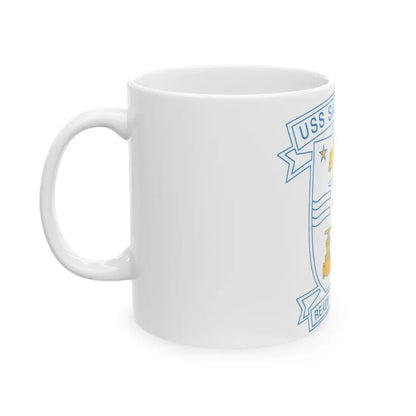 USS Sacramento Ready For Service (U.S. Navy) White Coffee Mug - Go Mug Yourself