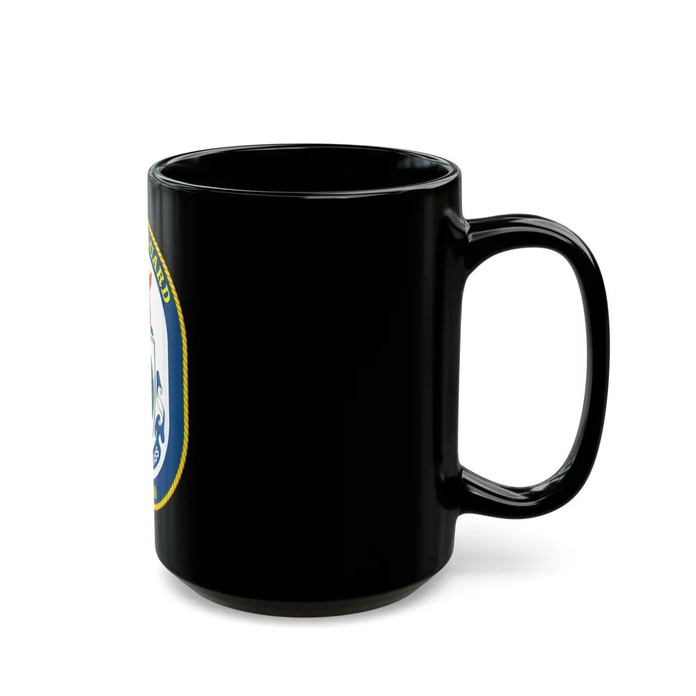 USS Safeguard ARS 50 (U.S. Navy) Black Coffee Mug-Go Mug Yourself