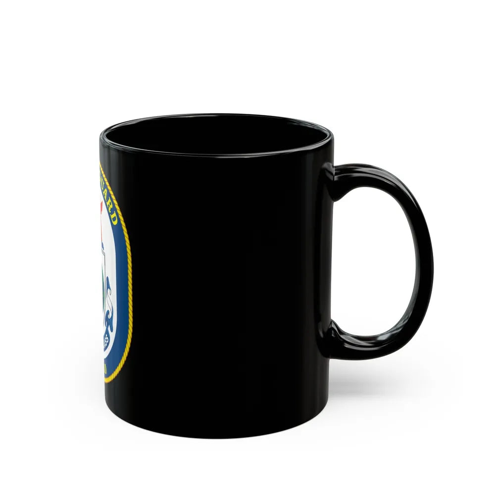 USS Safeguard ARS 50 (U.S. Navy) Black Coffee Mug-Go Mug Yourself