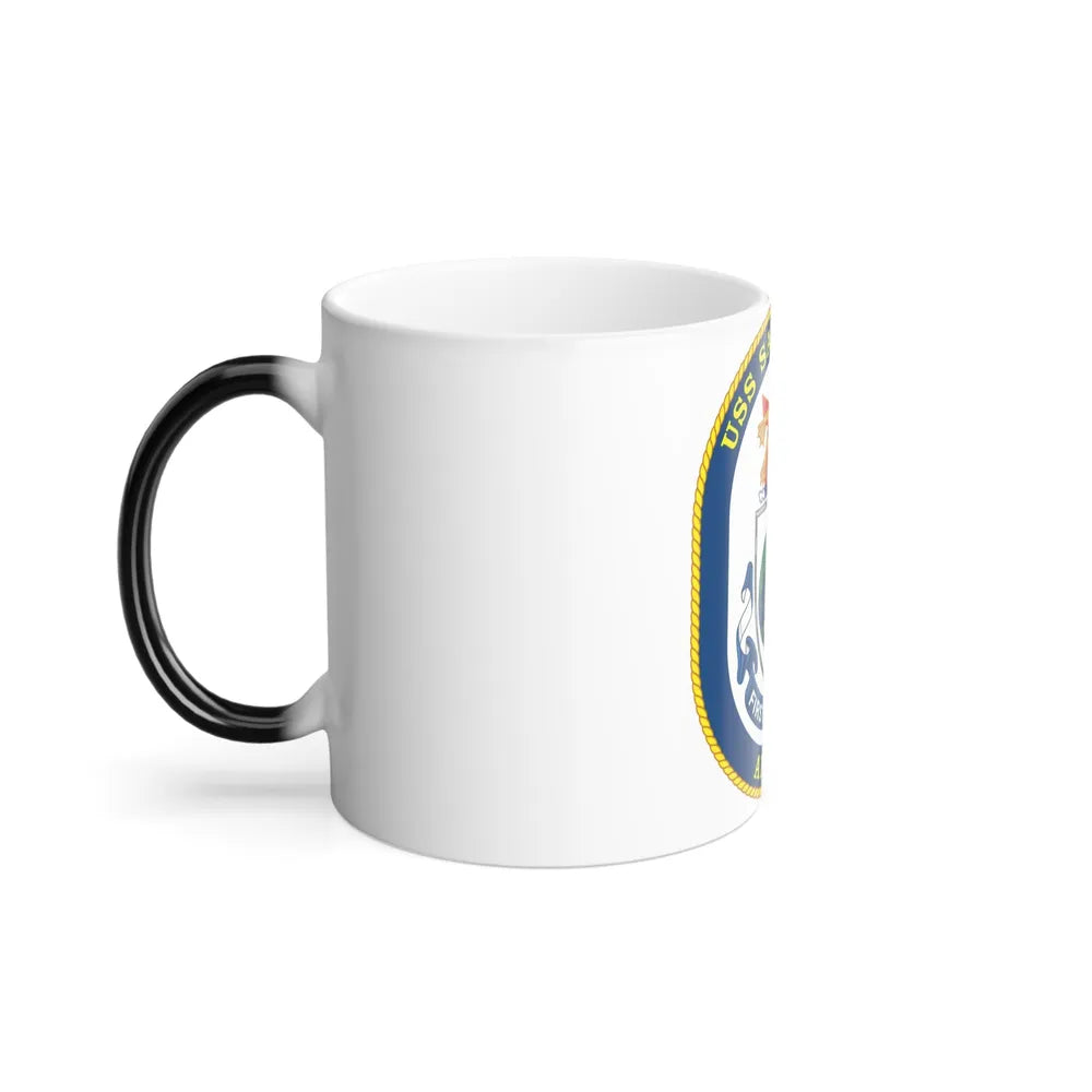 USS Safeguard ARS 50 (U.S. Navy) Color Changing Mug 11oz-Go Mug Yourself