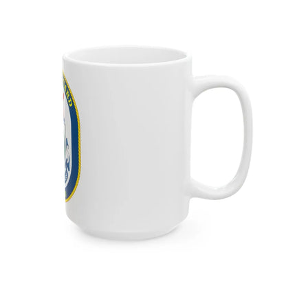 USS Safeguard ARS 50 (U.S. Navy) White Coffee Mug-Go Mug Yourself