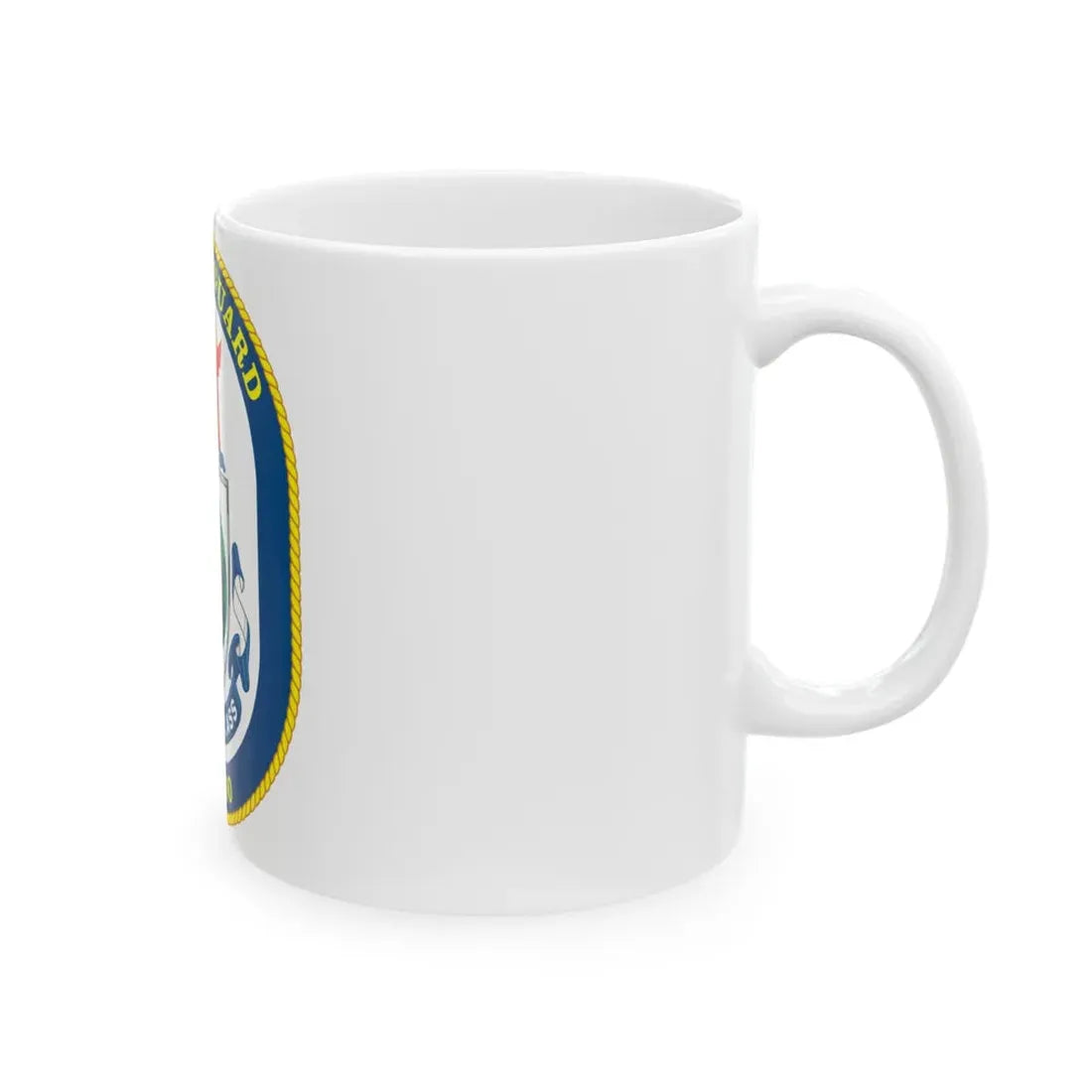 USS Safeguard ARS 50 (U.S. Navy) White Coffee Mug - Go Mug Yourself