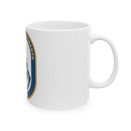 USS Samuel B Roberts (U.S. Navy) White Coffee Mug-Go Mug Yourself