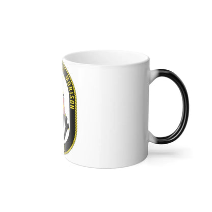 USS Samuel Elliot Morison FFG 13 (U.S. Navy) Color Changing Mug 11oz-Go Mug Yourself