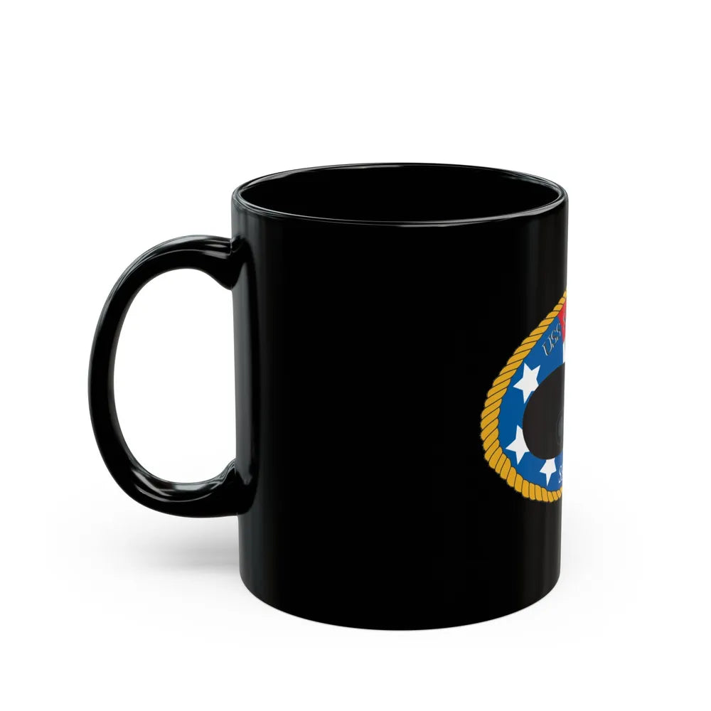 USS Scranton SSN 756 (U.S. Navy) Black Coffee Mug-Go Mug Yourself