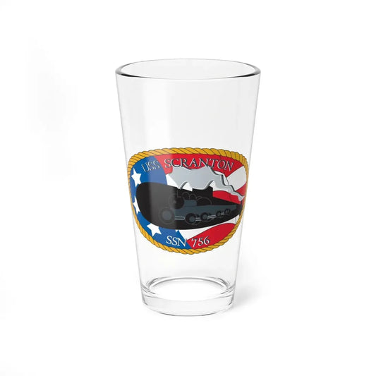 USS Scranton SSN 756 (U.S. Navy) Pint Glass 16oz 16oz - Go Mug Yourself
