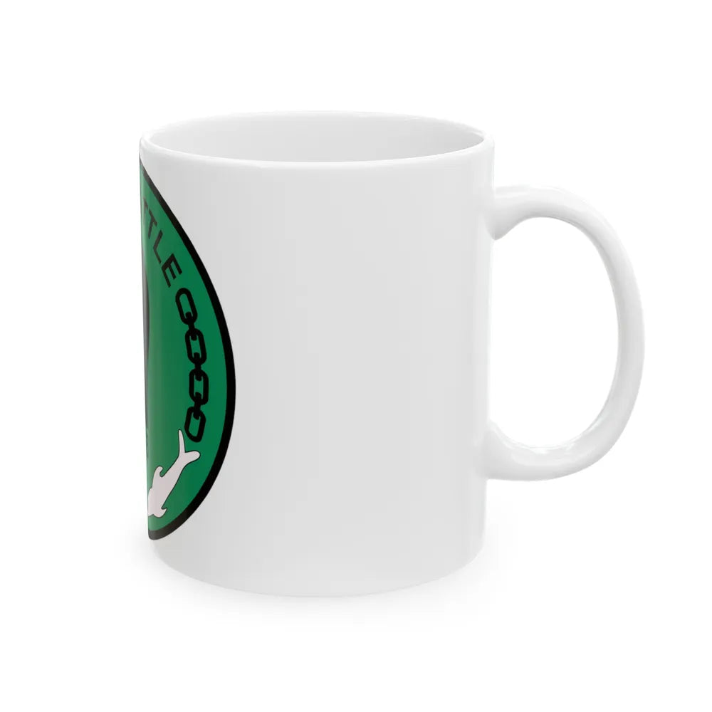 USS Seattle AOE 3 (U.S. Navy) White Coffee Mug-Go Mug Yourself