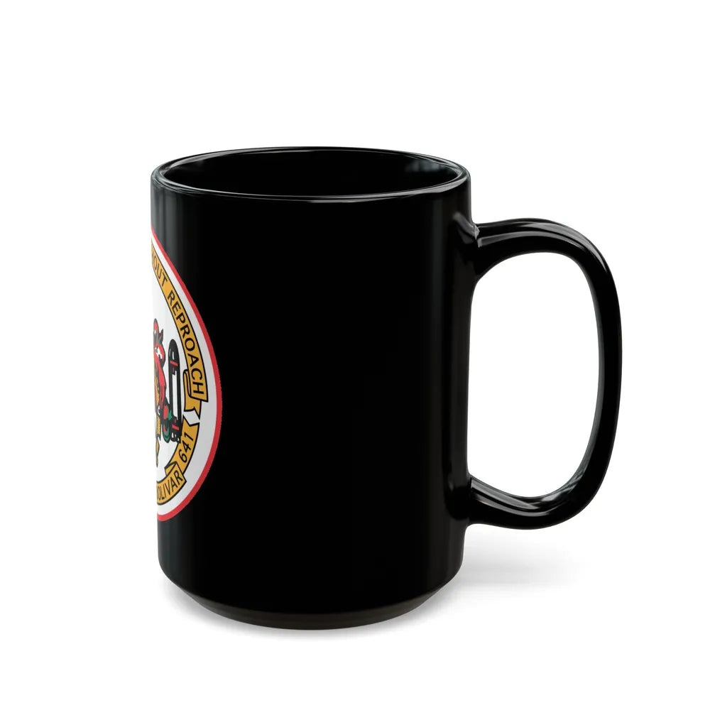 USS Simon Bolivar SSBN 641 (U.S. Navy) Black Coffee Mug-Go Mug Yourself