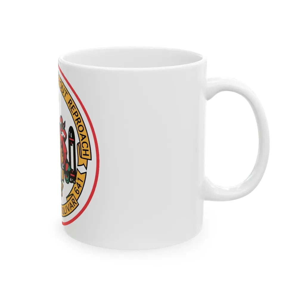 USS Simon Bolivar SSBN 641 (U.S. Navy) White Coffee Mug-Go Mug Yourself