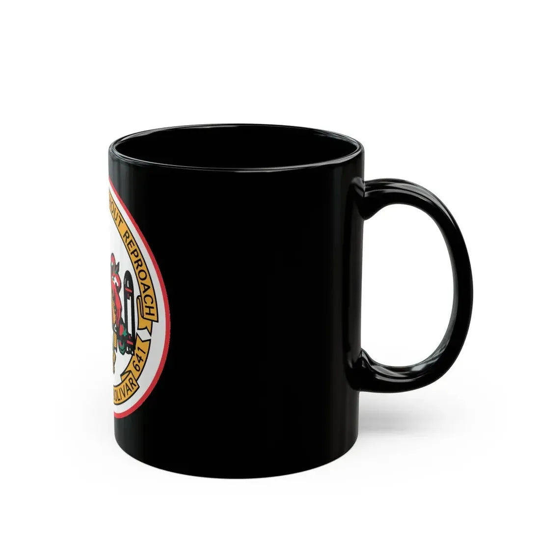 USS Simon Bolivar SSBN 641 (U.S. Navy) Black Coffee Mug - Go Mug Yourself