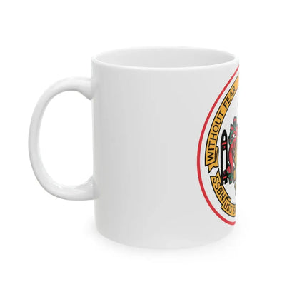 USS Simon Bolivar SSBN 641 (U.S. Navy) White Coffee Mug - Go Mug Yourself