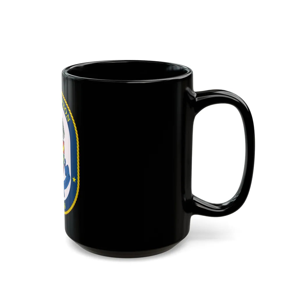 USS Simpson (U.S. Navy) Black Coffee Mug-Go Mug Yourself