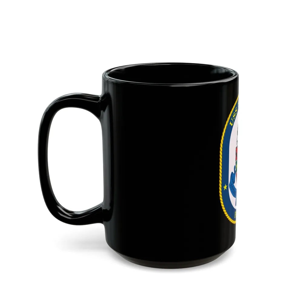 USS Simpson (U.S. Navy) Black Coffee Mug-Go Mug Yourself