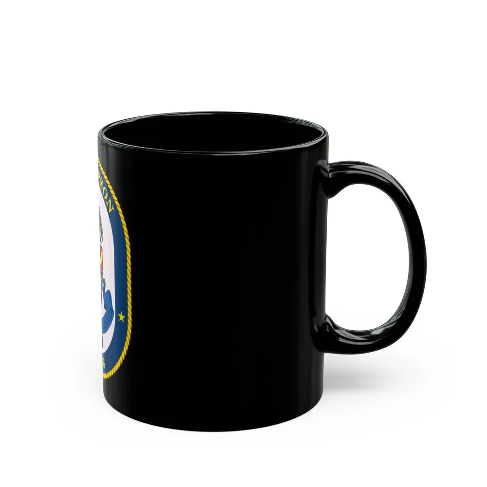 USS Simpson (U.S. Navy) Black Coffee Mug-Go Mug Yourself