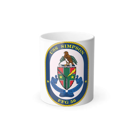 USS Simpson (U.S. Navy) Color Changing Mug 11oz-11oz-Go Mug Yourself