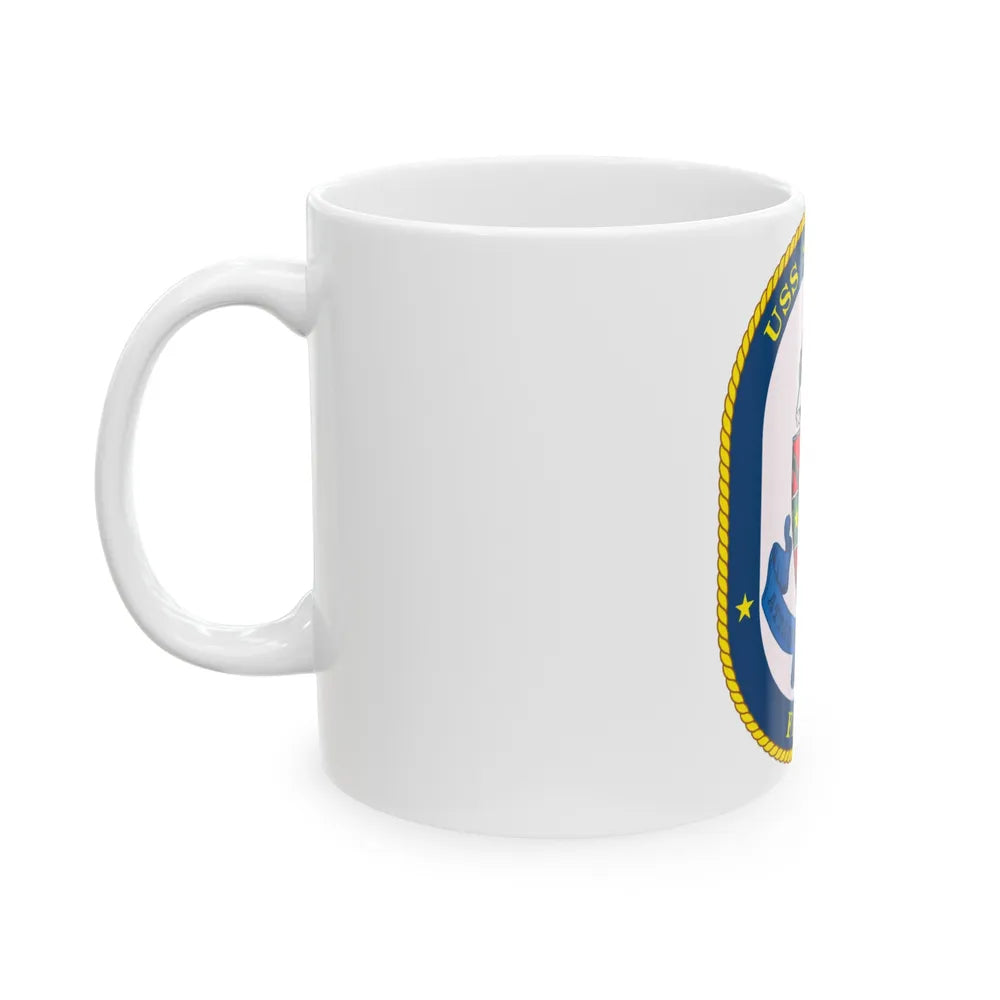 USS Simpson (U.S. Navy) White Coffee Mug-Go Mug Yourself