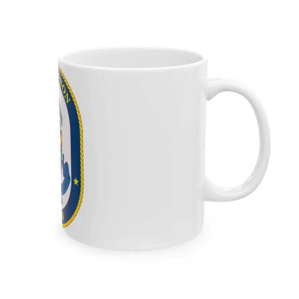 USS Simpson (U.S. Navy) White Coffee Mug-Go Mug Yourself