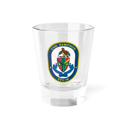 USS Simpson (U.S. Navy) Shot Glass 1.5oz 1.5oz - Go Mug Yourself