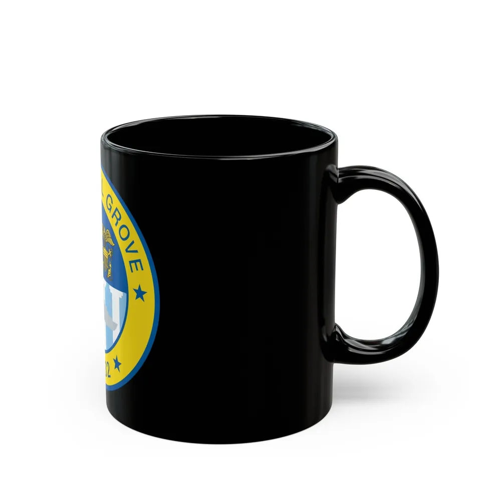 USS Spiegel Grove LSD 32 (U.S. Navy) Black Coffee Mug-Go Mug Yourself